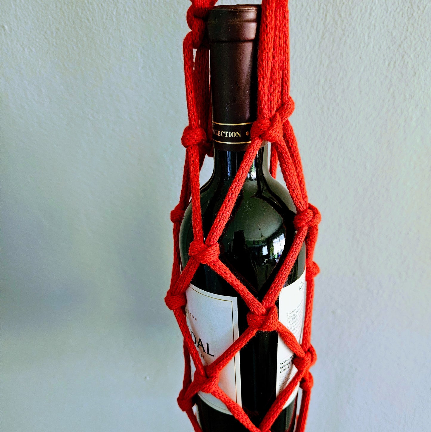 Handmade Macramé Wine Bottle Holder