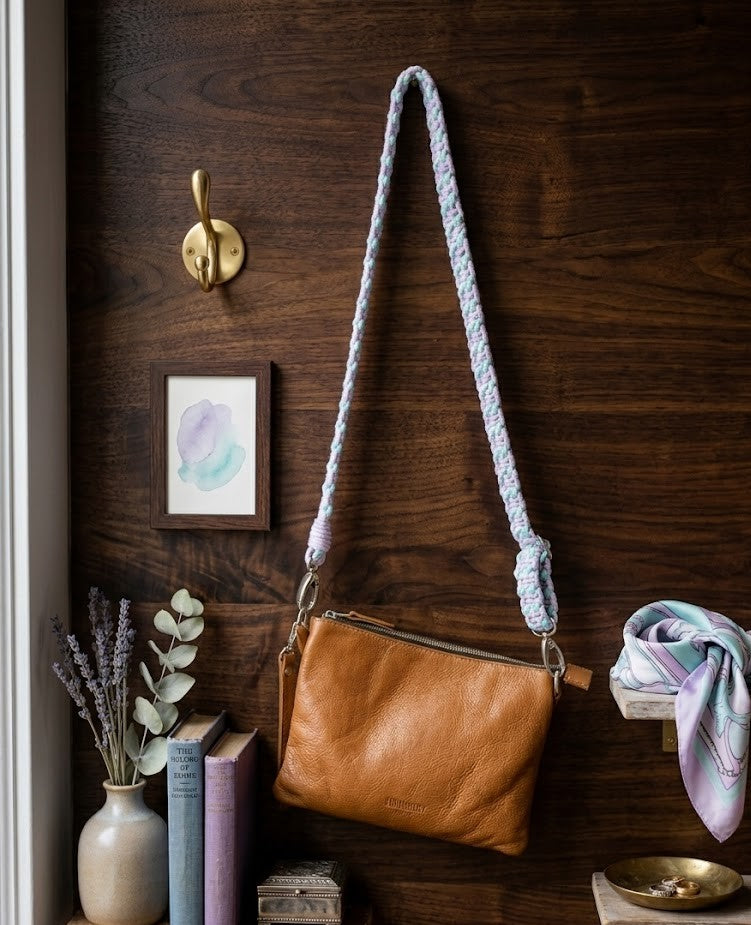 Corded Accent Adjustable Bag Strap