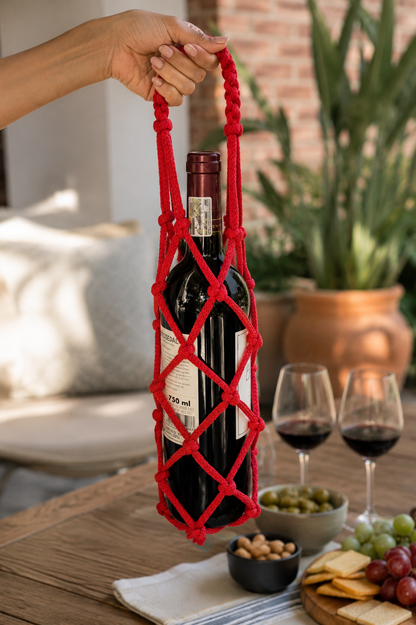 The Knot & Vine - Wine Bottle Holder