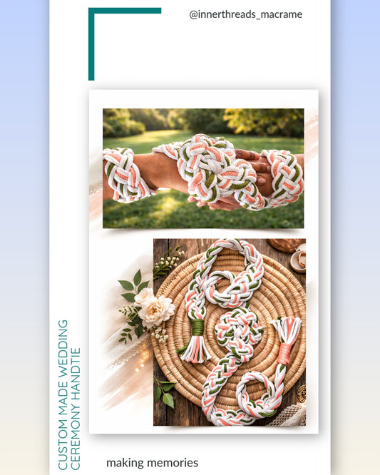 Custom Wedding Handtie