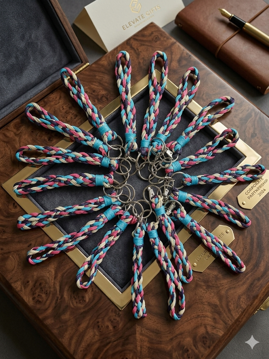 Corporate KeyChains - 4 Braid