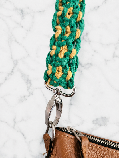 Corded Accent Adjustable Bag Strap
