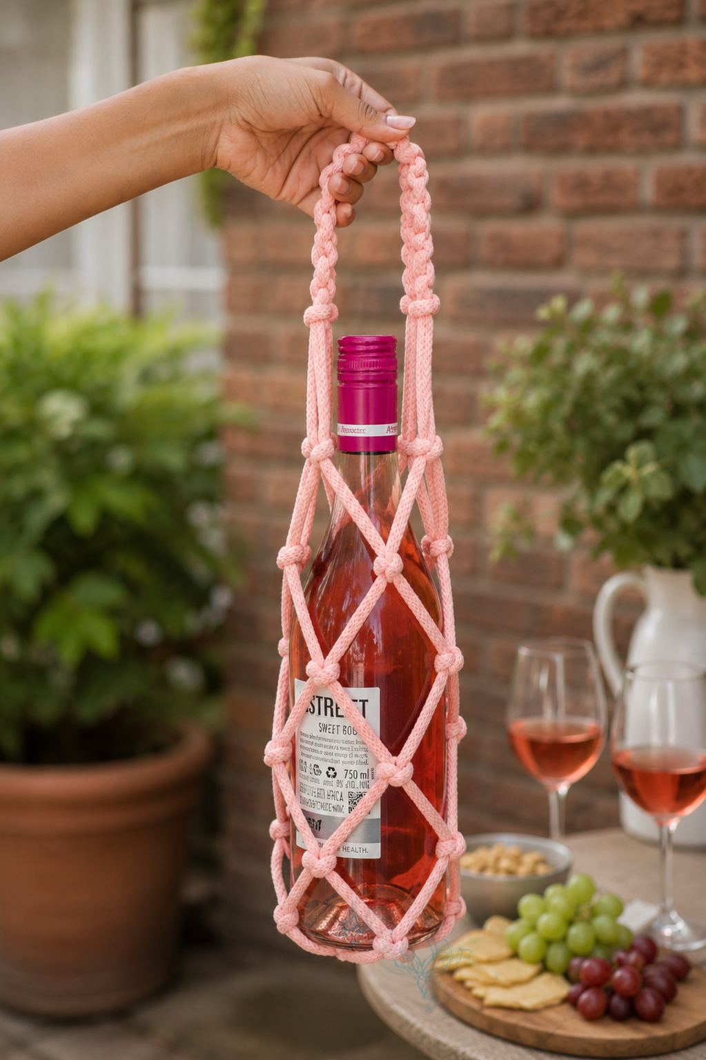 The Knot & Vine - Wine Bottle Holder