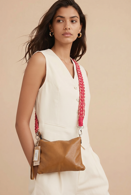 Corded Accent Adjustable Bag Strap