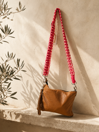 Corded Accent Adjustable Bag Strap