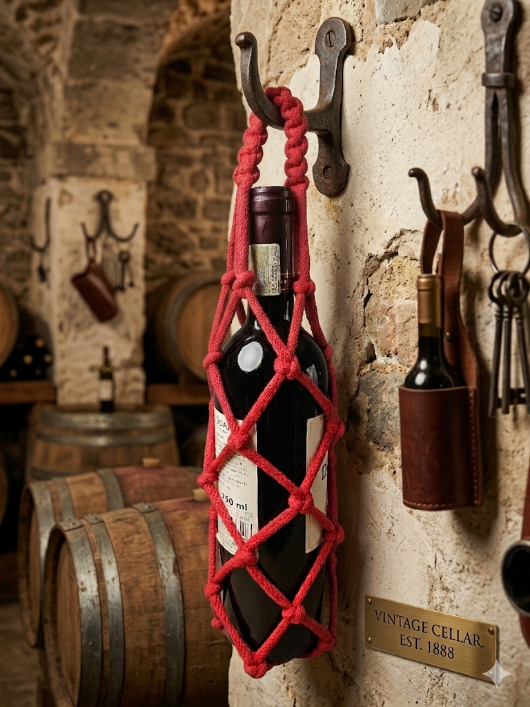 The Knot & Vine - Wine Bottle Holder